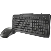 Комплект клавиатура + мышь Trust Classicline wired keyboard and mouse (21392) фото 1